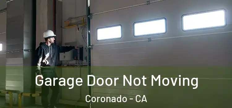  Garage Door Not Moving Coronado - CA
